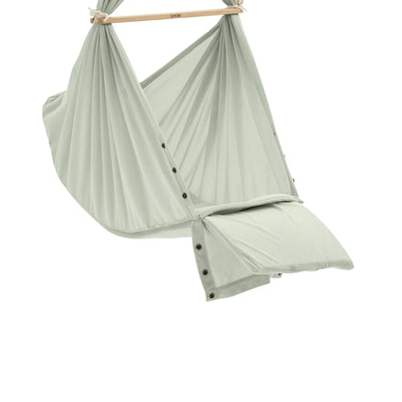 Nonomo Swinging Dreams Baby Premium Crib Olive + Move Anthracite