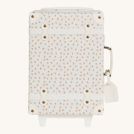 Olli Ella See-Ya Suitcase Trolley | Leafed Mushroom