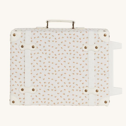 Olli Ella See-Ya Suitcase Trolley | Leafed Mushroom