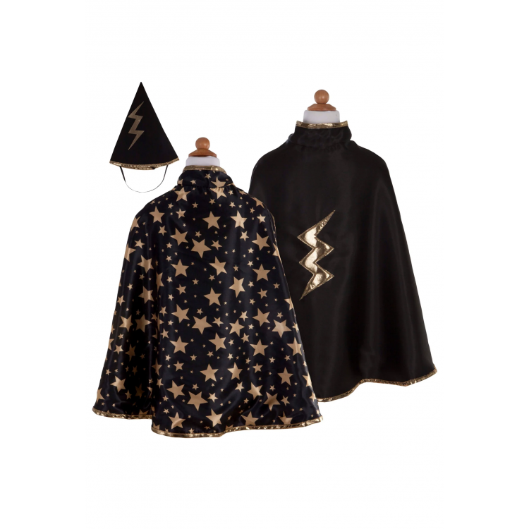 Great Pretenders Reversible Wizard Cape | 4-6 years