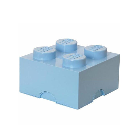 Lego Storage Box Brick 4 Light blue