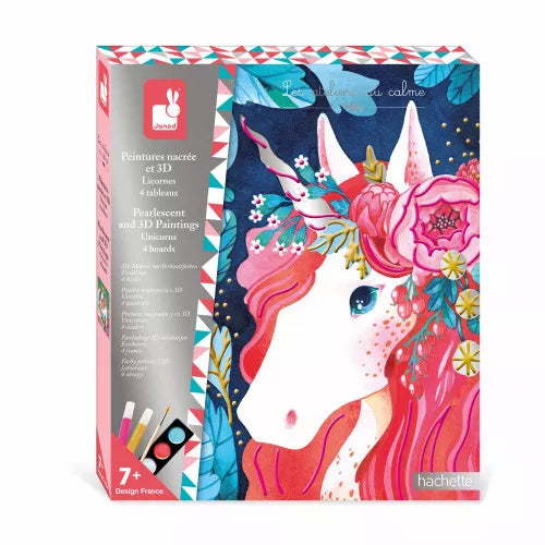 Janod craft set 3D painting | Unicorns