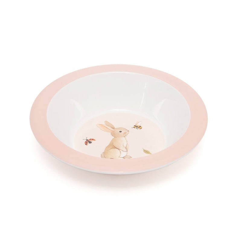 Petit Monkey Melamine Bowl | Animal Craddle Pink