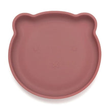 Petit Monkey Silicone Stick & Stay Plate Beer Pink