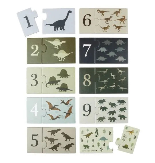 A Little Lovely Company Counting Puzzle | Dinosaurs