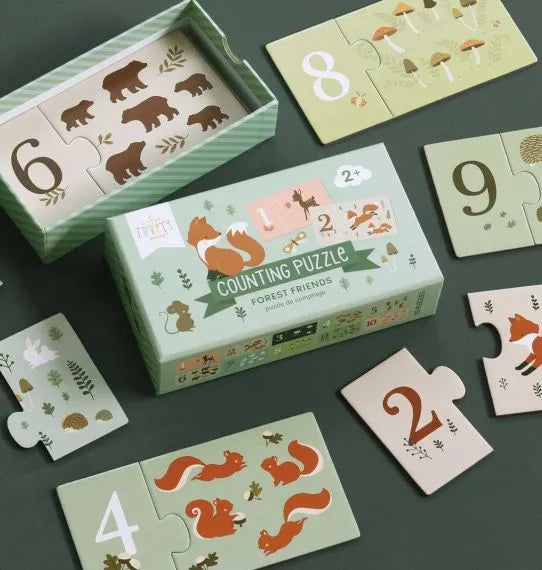 A Little Lovely Company Counting Puzzle | Forest animals