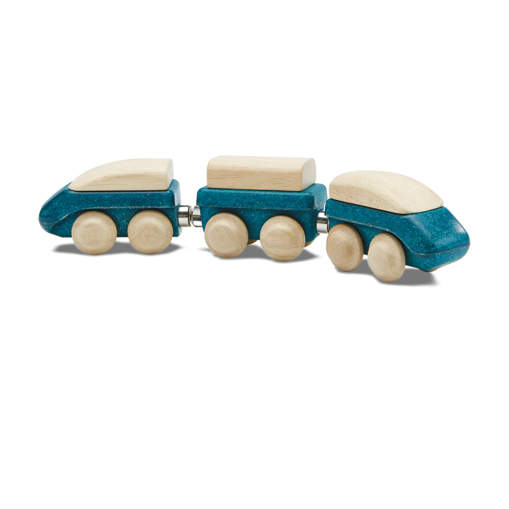 Plantoys Hybrid Train Blue