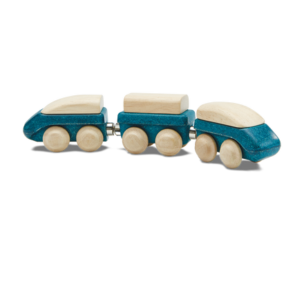 Plantoys Hybrid Train Blue