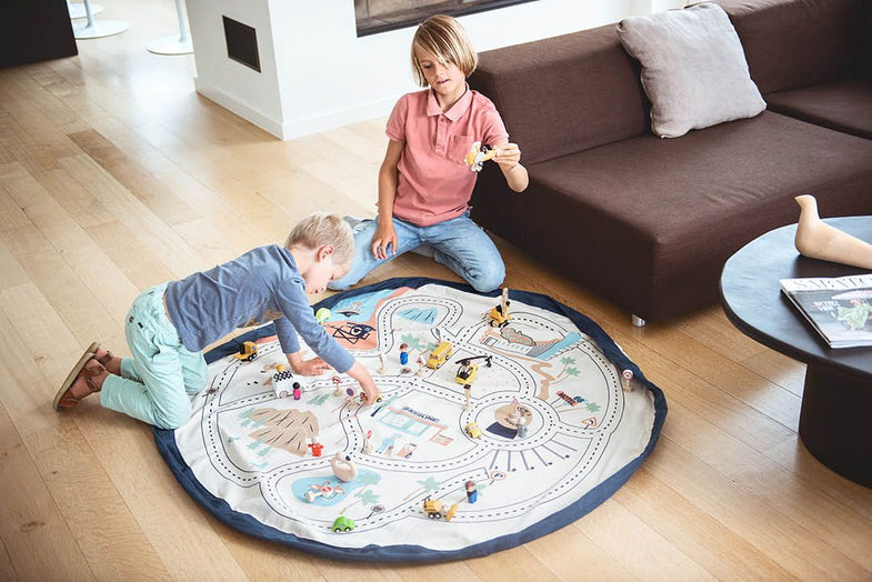 Play and go storage bag play mat | L.A. Roadmap