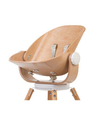 Childhome Evolu - Wood Rock Newborn Seat Natural - White