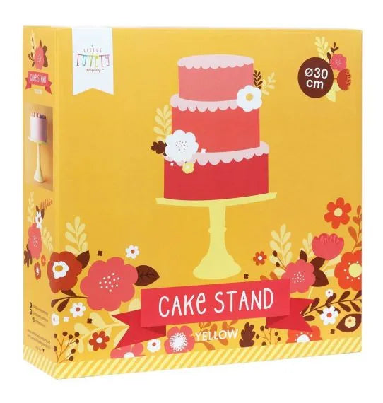 A Little Lovely Company Cake Stand Yellow