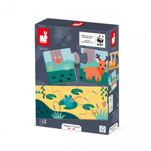 Janod puzzle forest animals