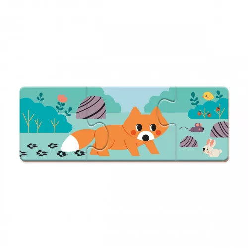 Janod puzzle forest animals