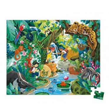 Janod Suitcase Puzzle 100pc - Inca