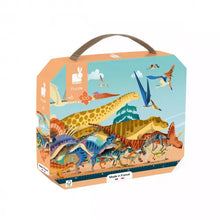 Janod suitcase puzzle 100PCS | Panoramique Dino