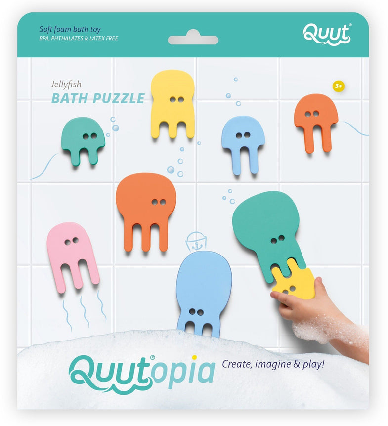 Quutopia Foam Bath Puzzle | Jellyfish