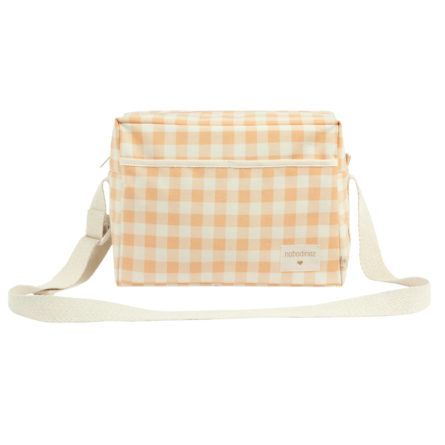 Nobodinoz Sunshine XL Cooler Bag | Melon Vichy