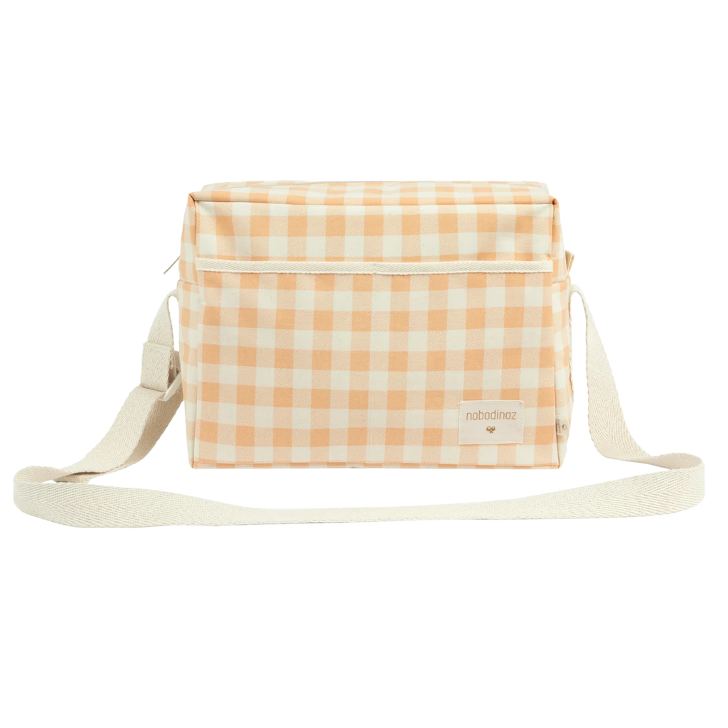 Nobodinoz Sunshine XL Cooler Bag | Melon Vichy