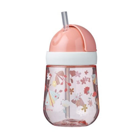 Mepal Little Dutch Drinking cup With straw leak -free 300ml | Flowers & Butterflies