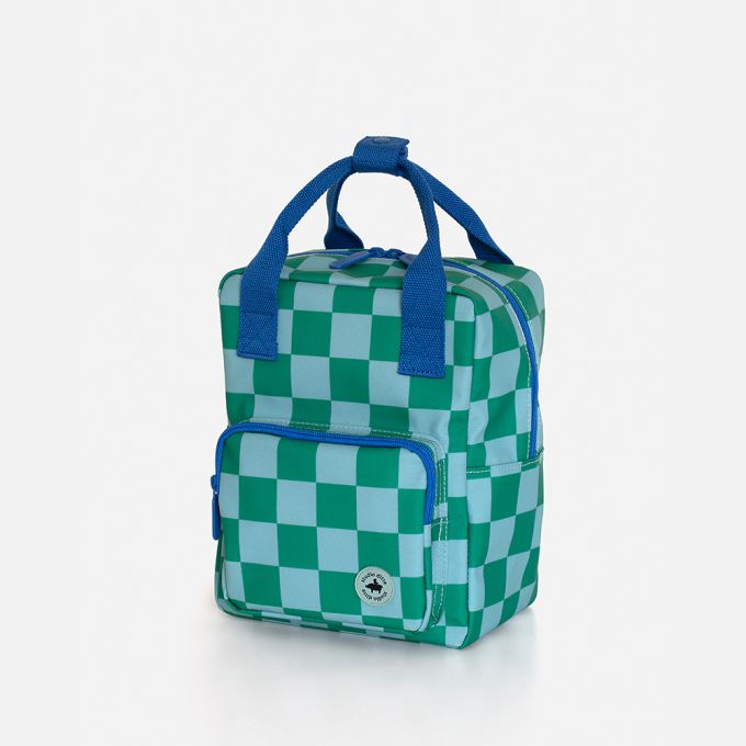 Studio Ditte Backpack toddler Small | Blocks Green Blue