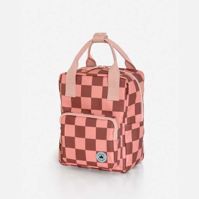 Studio Ditte Backpack toddler Small | Blocks Pink Brown