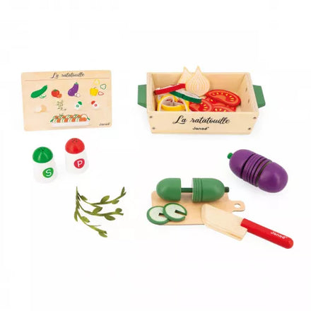 Janod Wooden Play set | Ratatouille set