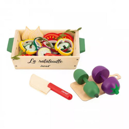 Janod Wooden Play set | Ratatouille set