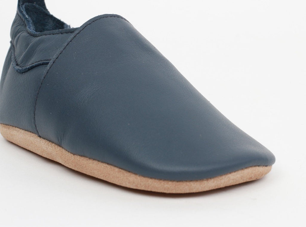 Bobux soft soles simple shoe | Navy