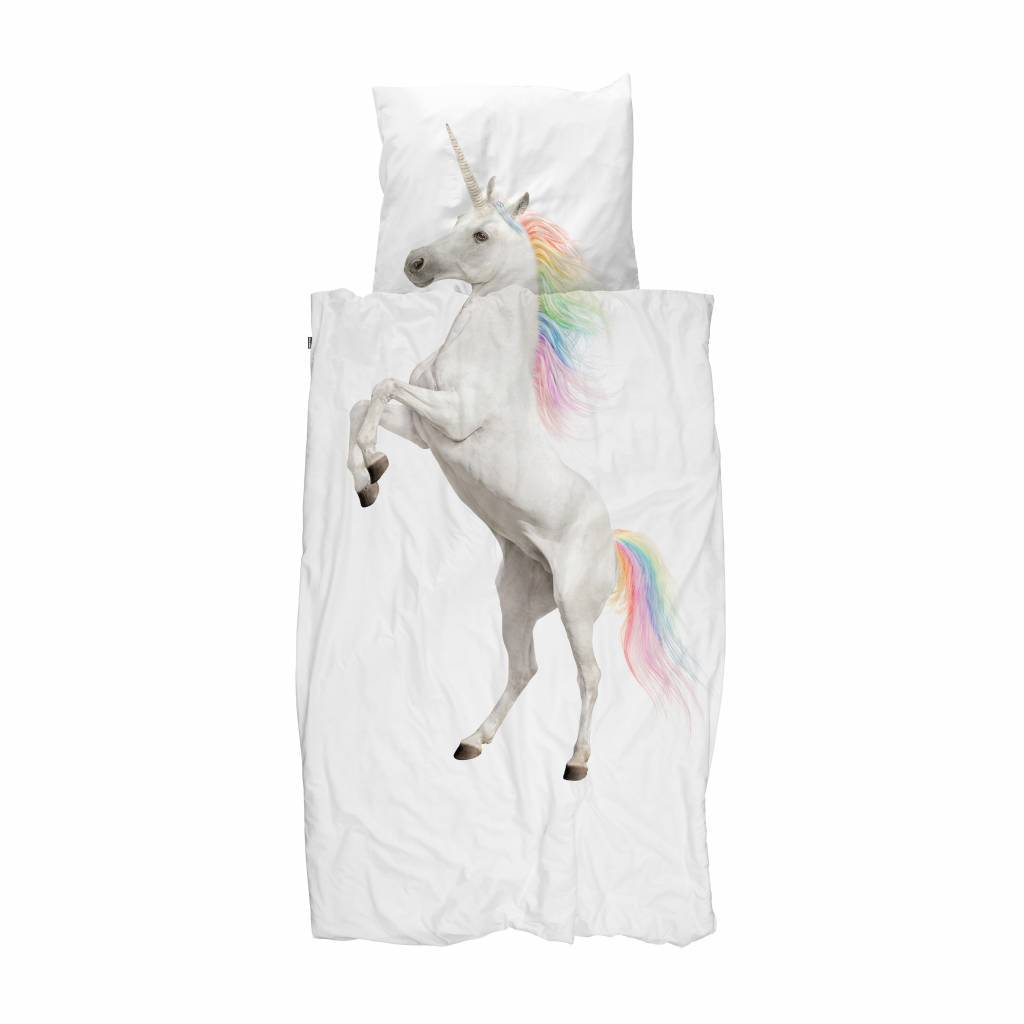 SNURK dekbedset 140 x 200/220cm Unicorn