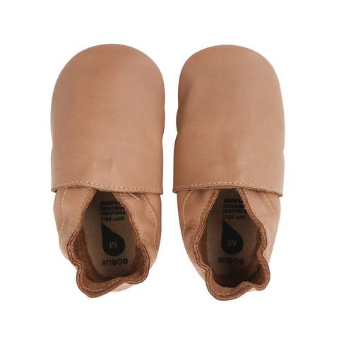 Bobux soft soles simple shoe | Caramel