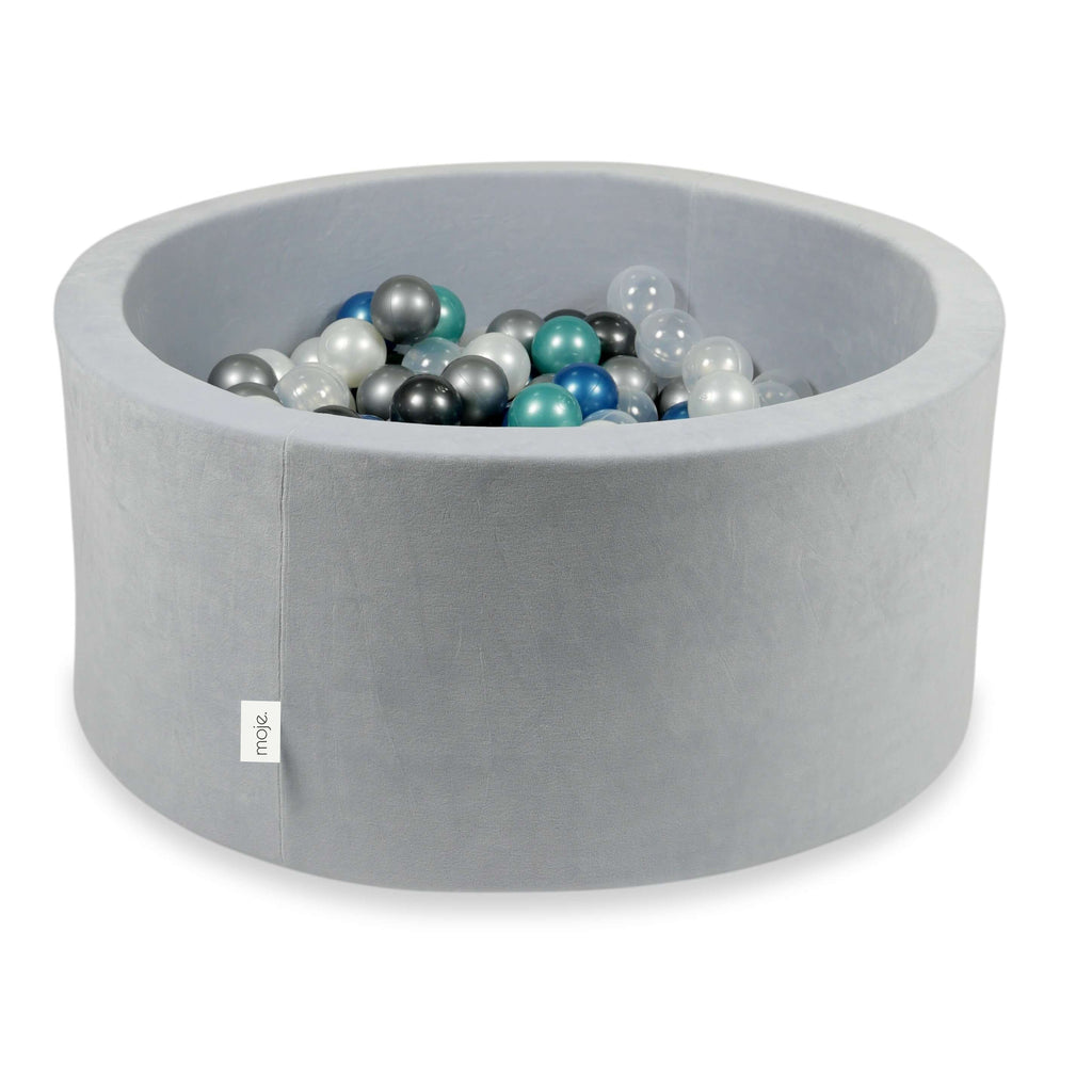 Moje Ballspit 90x40cm | Soft Velvet Light Grey