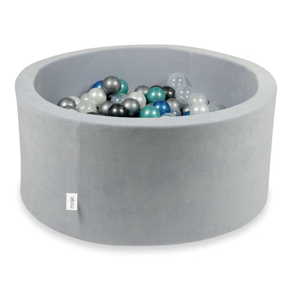 Moje Ballspit 90x40cm | Soft Velvet Light Grey