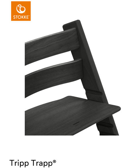 stokke tripp trapp black oak Stokke® Tripp Trapp Chair | Oak Black