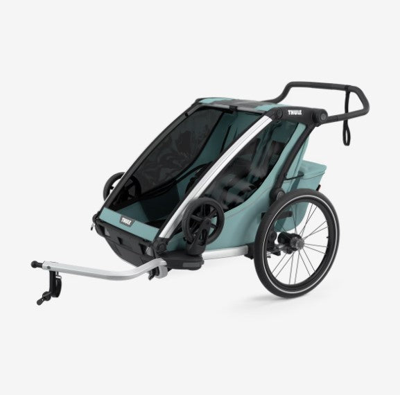 Thule Chariot Cross Double Seit Multisport-Bicycle Trailer Double | Alaska Blue