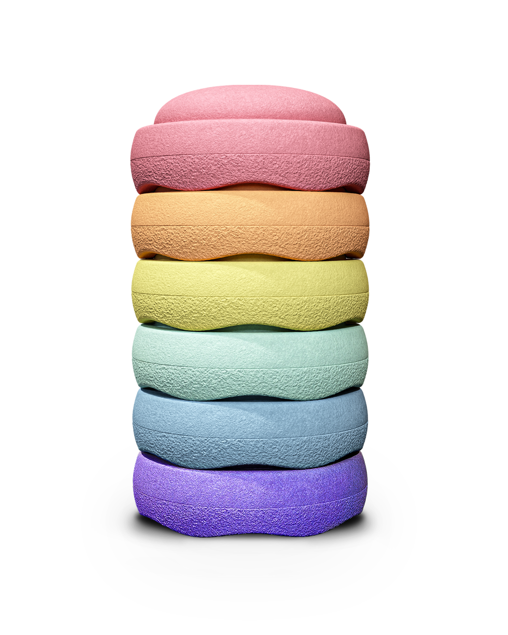 Stapelstein Rainbow Pastel | Set of 6