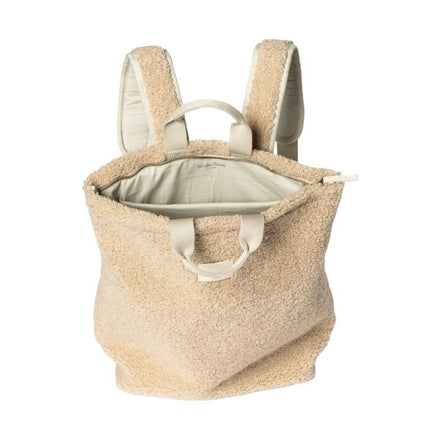 Studio Noos Chunky Teddy Backpack Adults | Ecru teddy