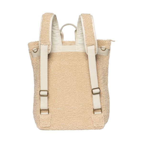 Studio Noos Chunky Teddy Backpack Adults | Ecru teddy