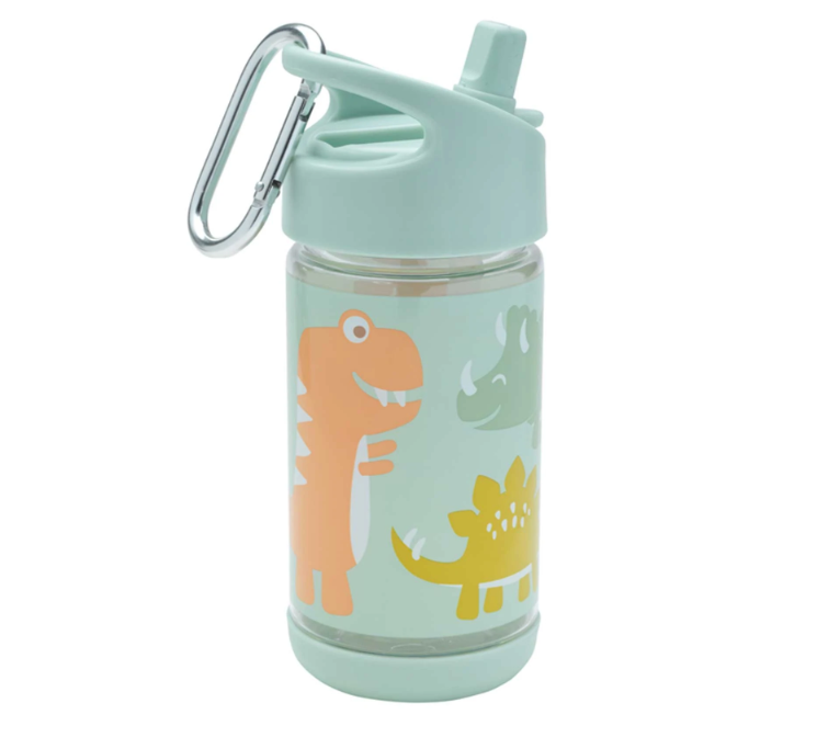 Sugarbooger Handy Flip & Sip Tritan Drinking bottle Baby Dinosaur