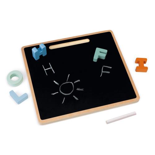 Janod alphabet puzzle + chalkboard