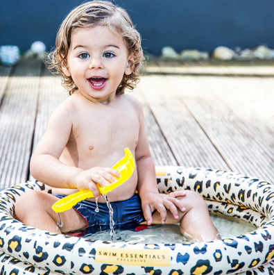 Swim Essentials swimming pool | Beige Leopard