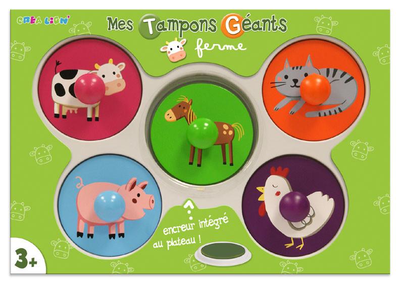 Stempel set groot Boerderij - DE GELE FLAMINGO - 1
