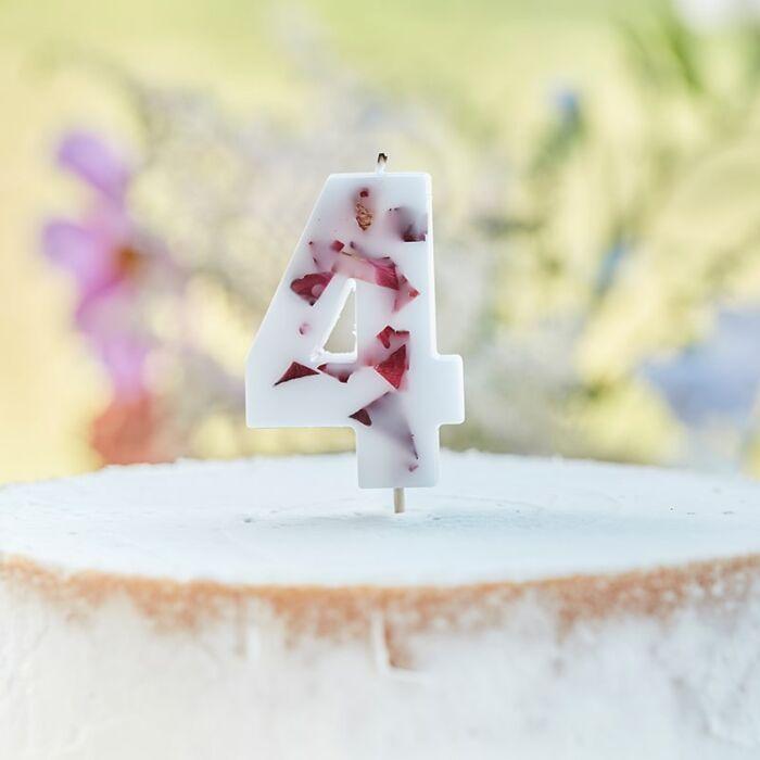 Pressed Capals candle 4