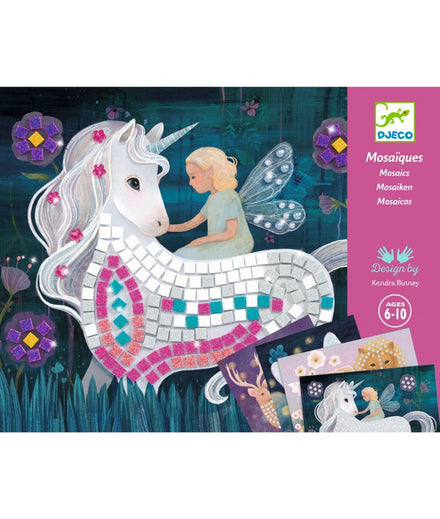 Djeco Craft Set Mosaic +6Y | The Enchanted World