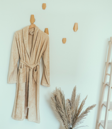 Timboo Mommy Bathrobe | Frosted almond