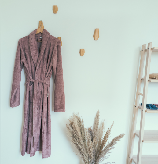 Timboo Mommy Bathrobe | Mellow Mauve