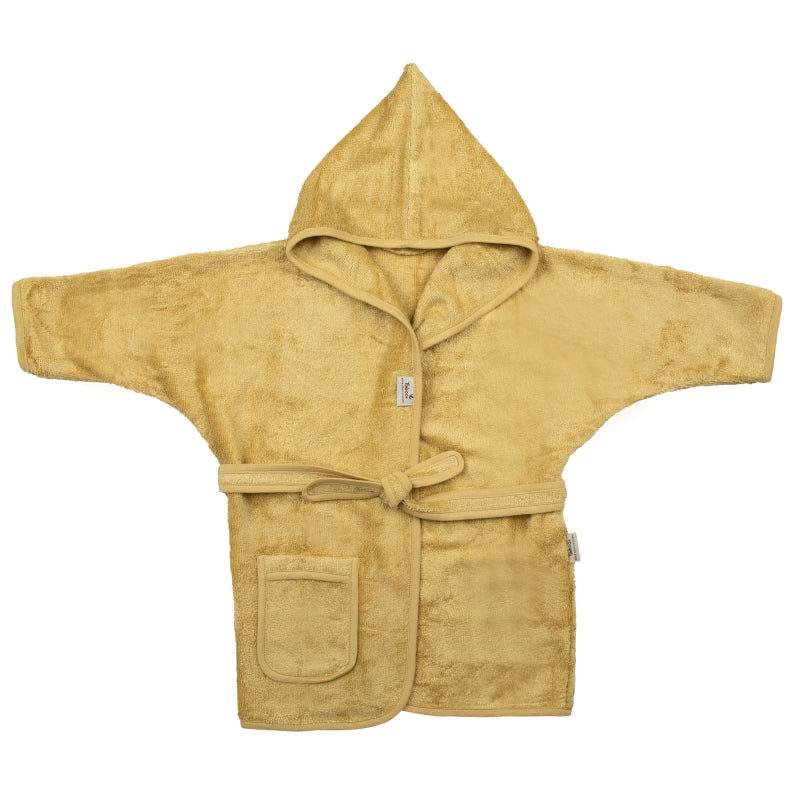 Timboo Bathrobe 2/4Y | Honey Yellow