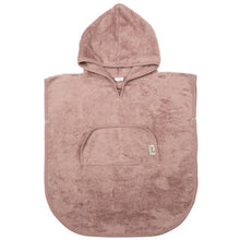 Timboo Poncho with V-neck Bamboo 4-6Y | Mellow Mauve