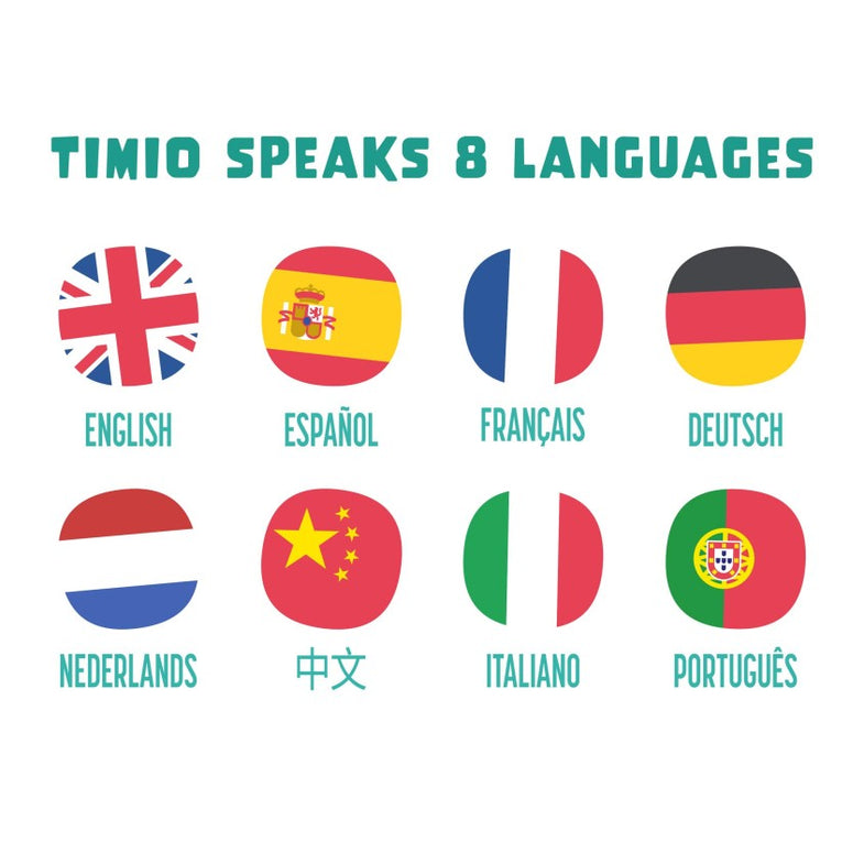 Timio Audio and music player | Words, languages, numbers +2 years
