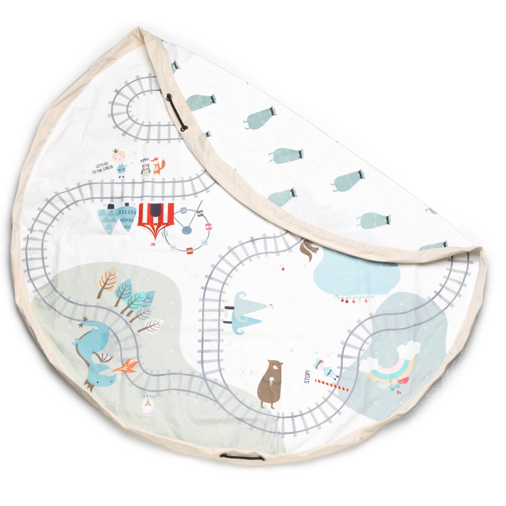 Play and go Opbergzak | speelmat Train