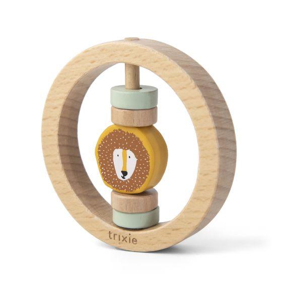 Trixie Wooden Round Rattle | Mr. Lion